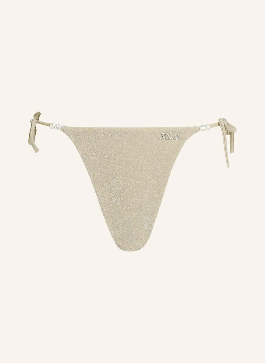 KARL LAGERFELD Bikini-Hose: BEIGE