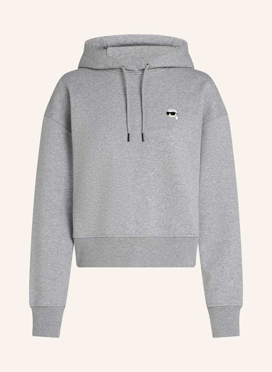 KARL LAGERFELD Hoodie: GRAU