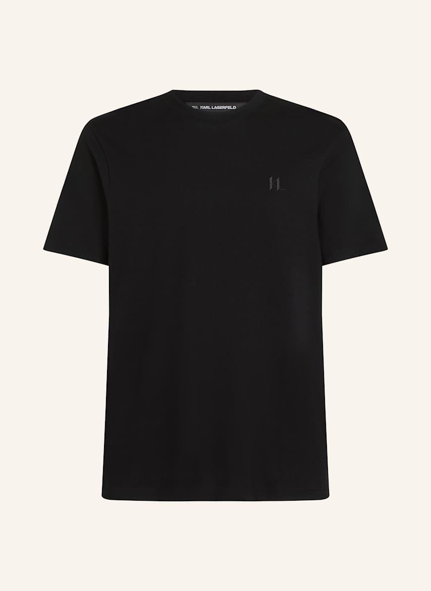 KARL LAGERFELD T-shirt: SCHWARZ
