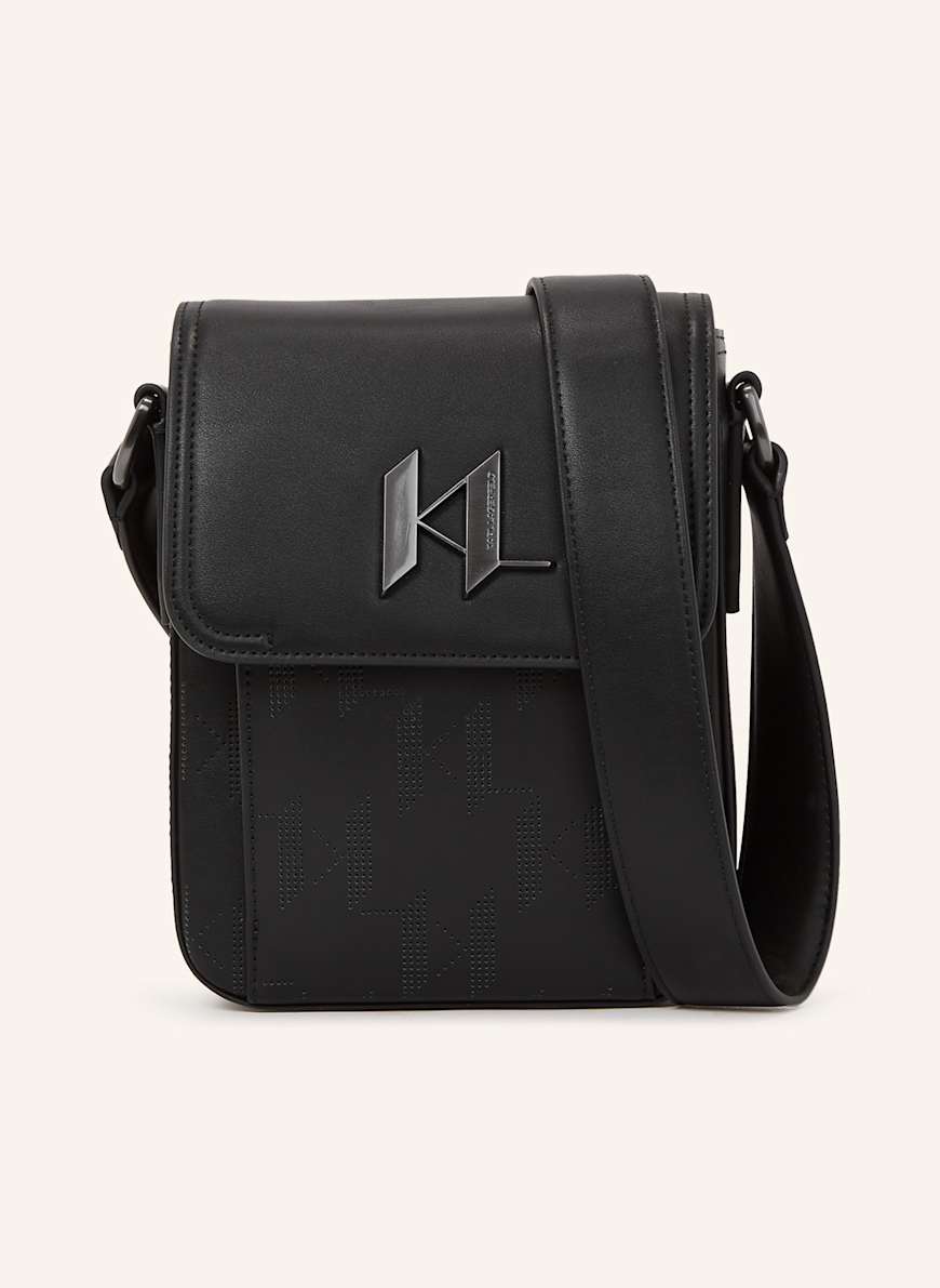 KARL LAGERFELD Umhängetasche: SCHWARZ