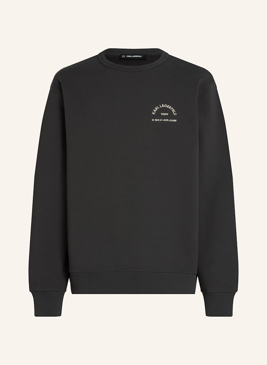 KARL LAGERFELD RUE ST-GUILLAUME SWEATSHIRT: GRAU