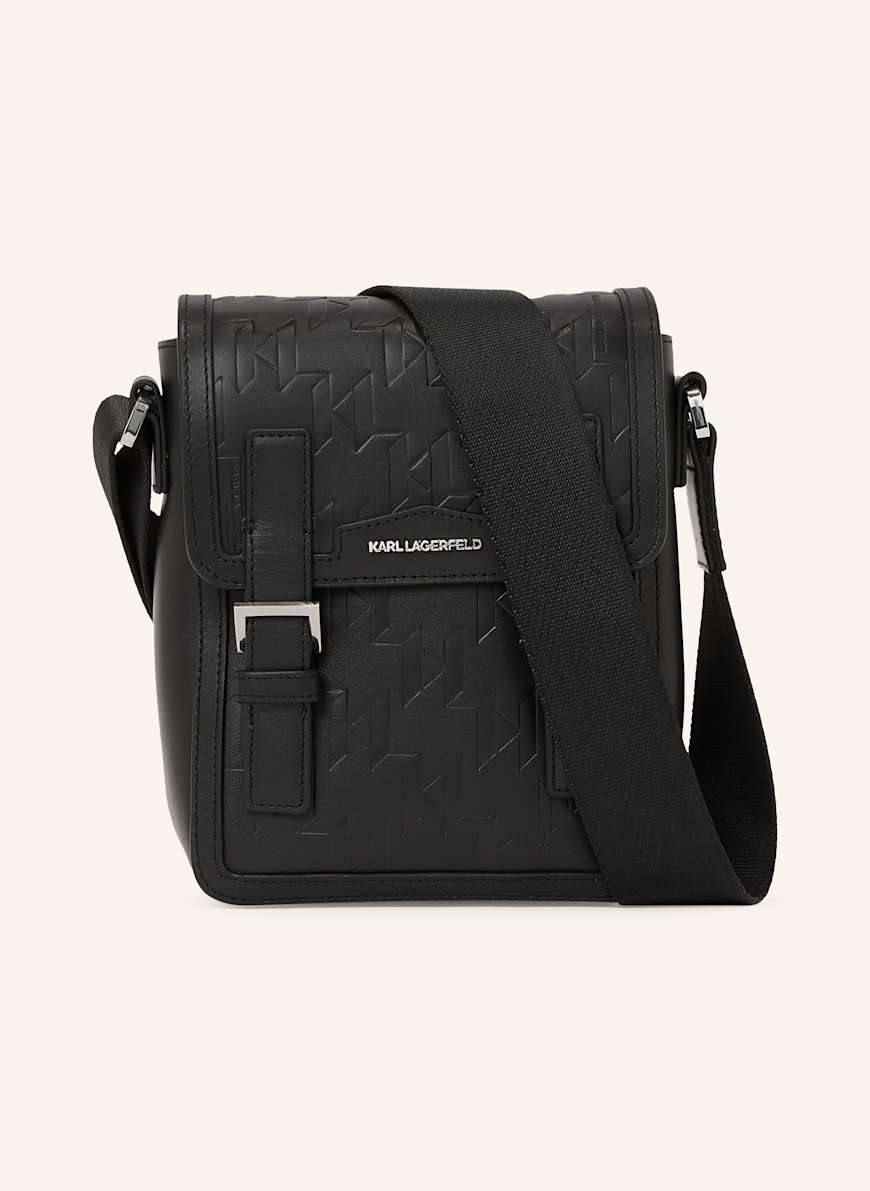 KARL LAGERFELD Umhängetasche: SCHWARZ