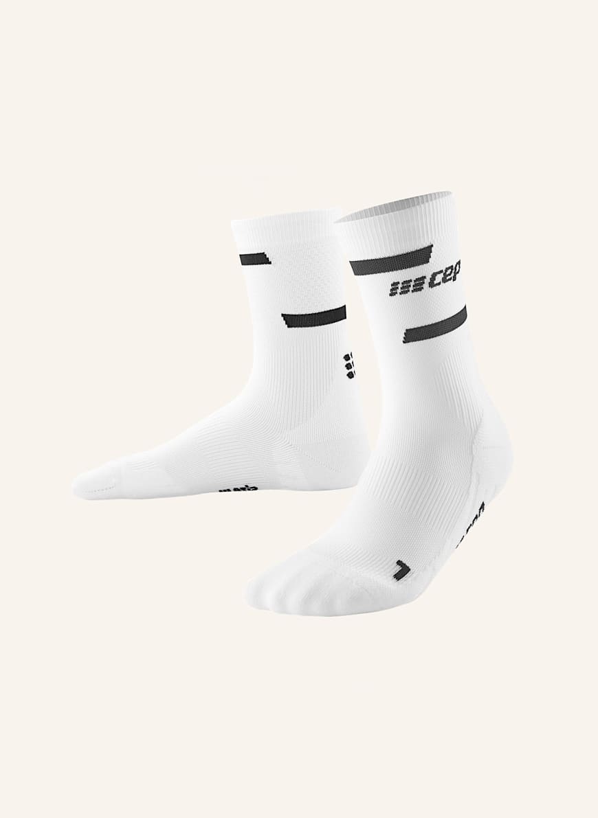 cep Kurze Socken mit Kompression, Farbe: WEISS (Bild 1)