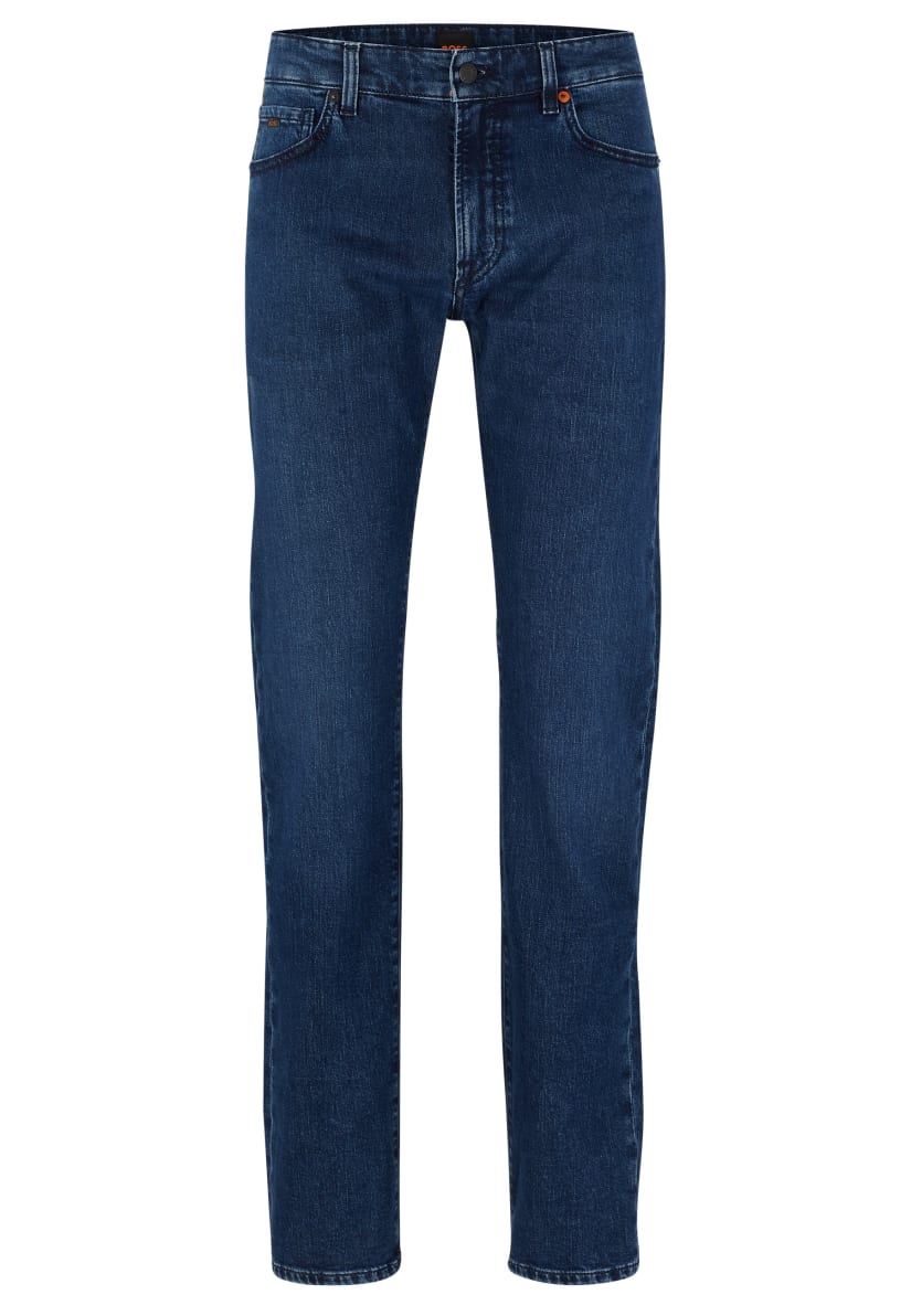 BOSS Jeans MAINE BC L C Straight Fit, Farbe: DUNKELBLAU(Bild 1)
