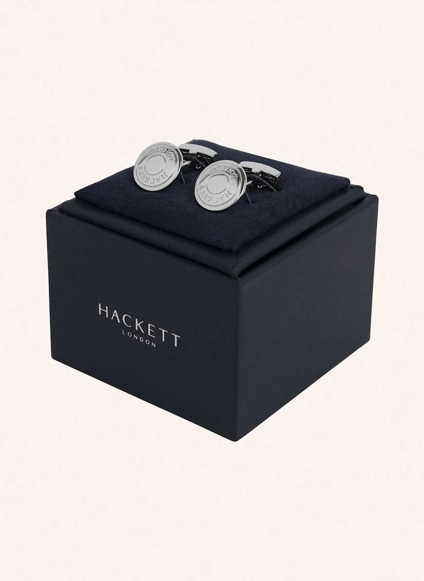 HACKETT LONDON Manschettenknöpfe POLO BUTTON: SILBER