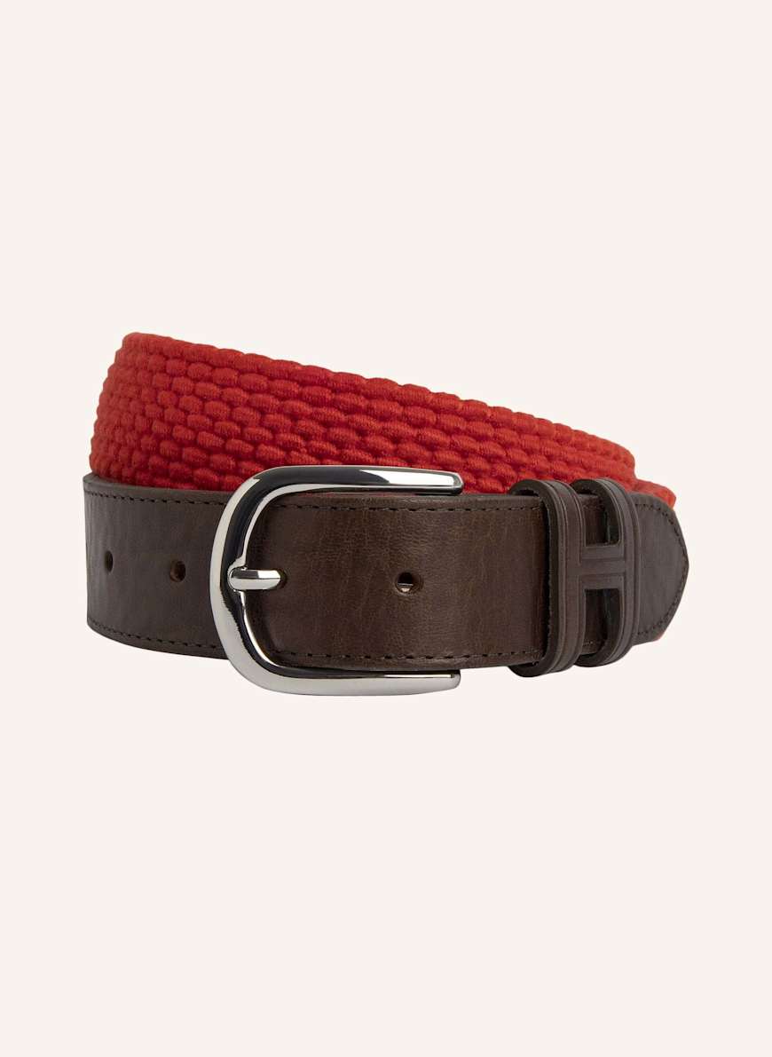 HACKETT LONDON Gürtel PARACHUTE BELT: ROT