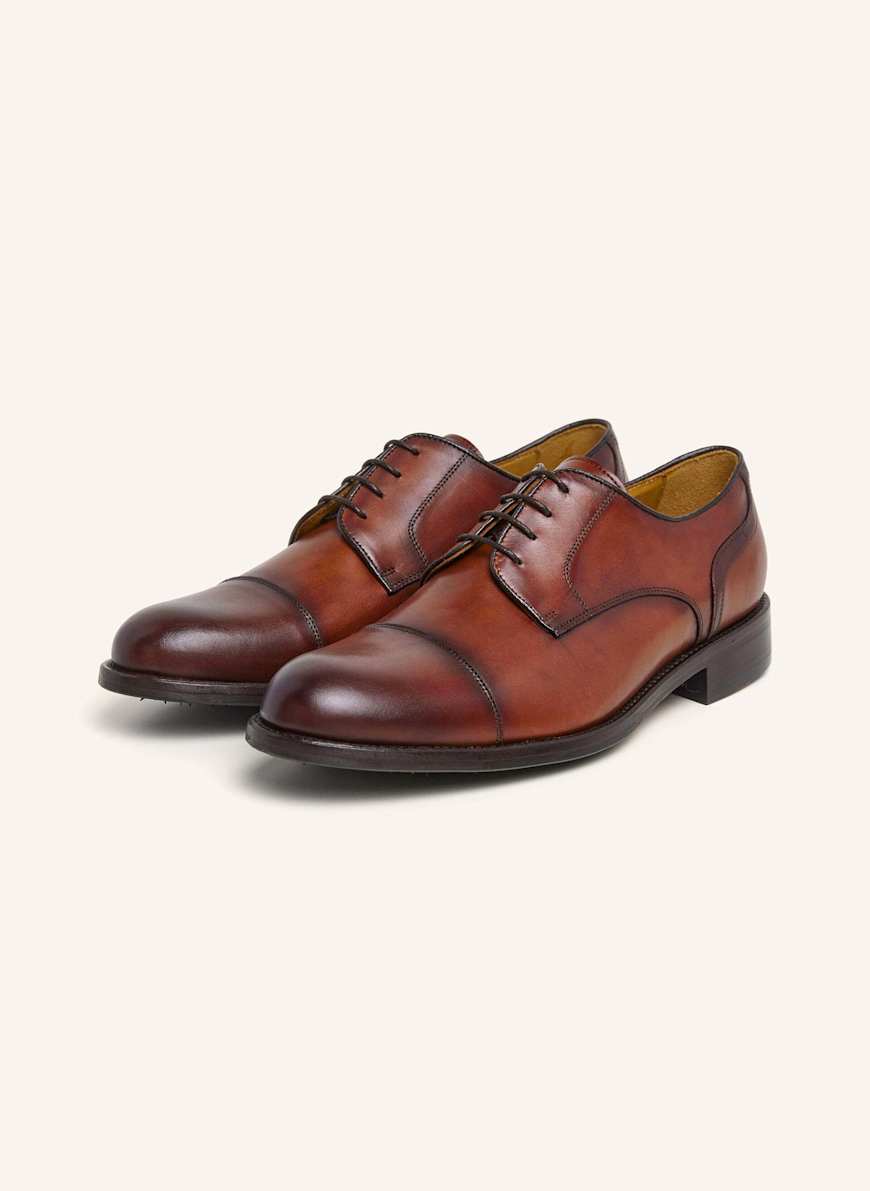 HACKETT LONDON Oxford ROYAL LACES: BRAUN