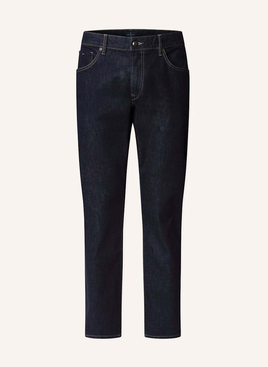 HACKETT LONDON Jeans Overall SELVEDGE RINSE DENIM: DUNKELBLAU
