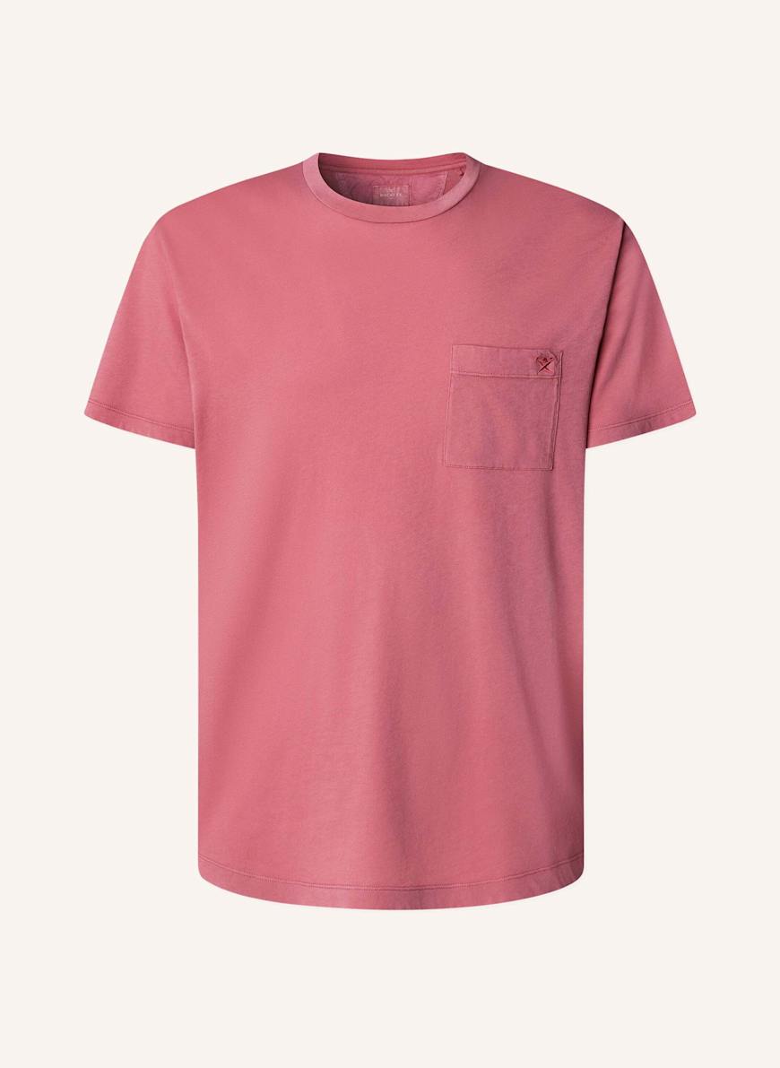 HACKETT LONDON T-Shirt GMD POCKET TEE: PINK