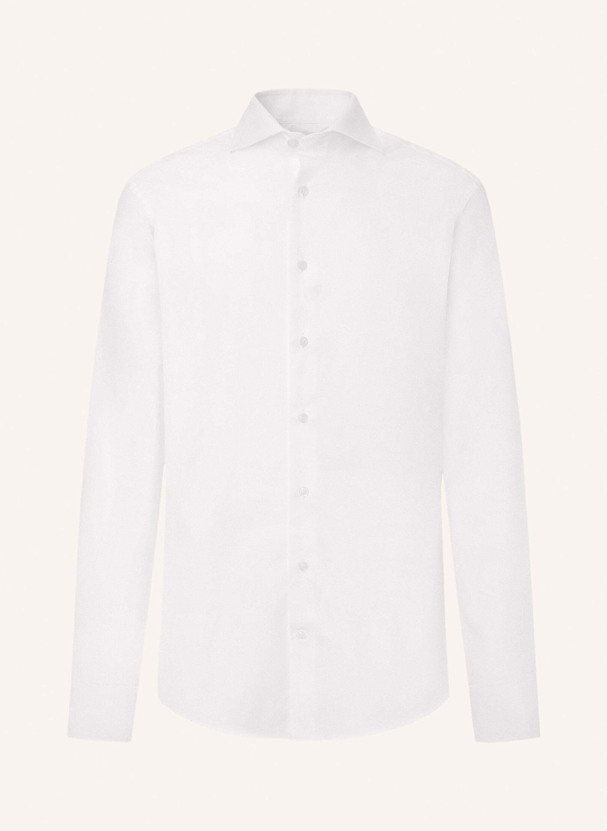 HACKETT LONDON Freizeithemd POPLIN SLIM BC: WEISS