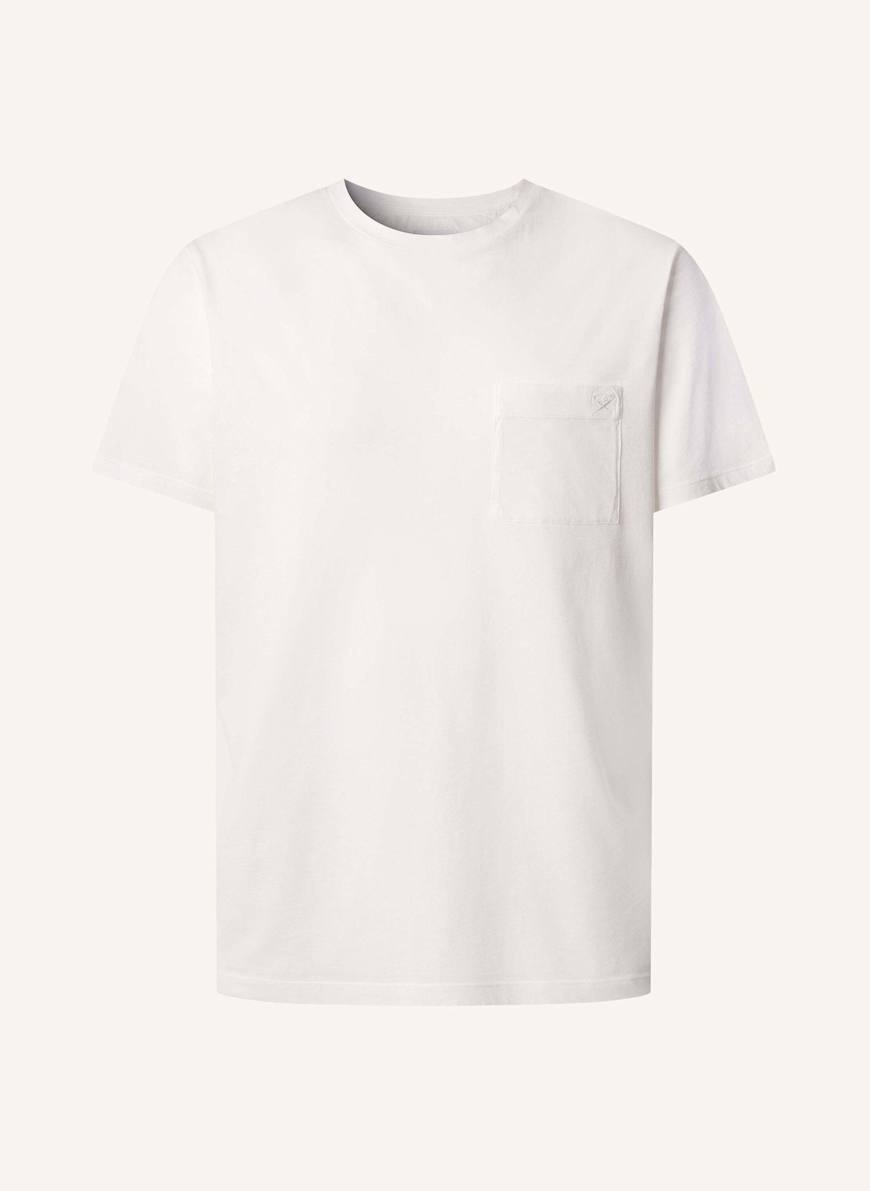 HACKETT LONDON T-Shirt GMD POCKET TEE: CREME