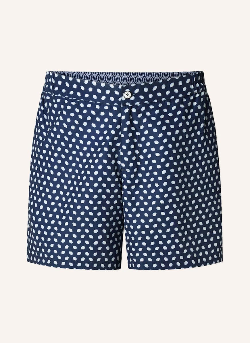 HACKETT LONDON Badeshorts MINI SHELL TAILORED: BLAU