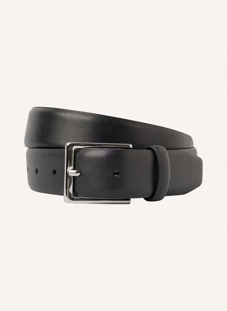 HACKETT LONDON Gürtel 32MM CACTUS EDGE: SCHWARZ