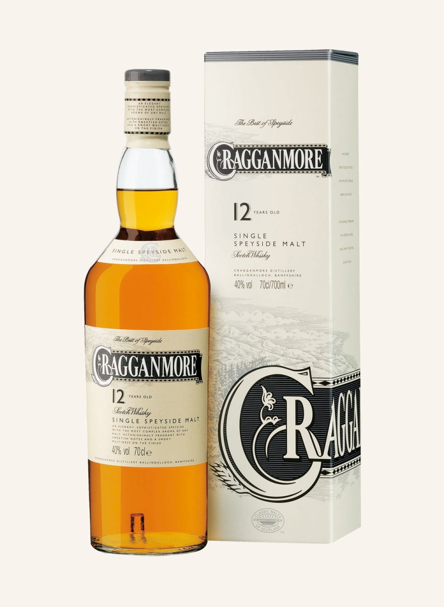 CRAGGANMORE Single Malt Whisky 12 YEARS, Farbe: BRAUN(Bild 1)