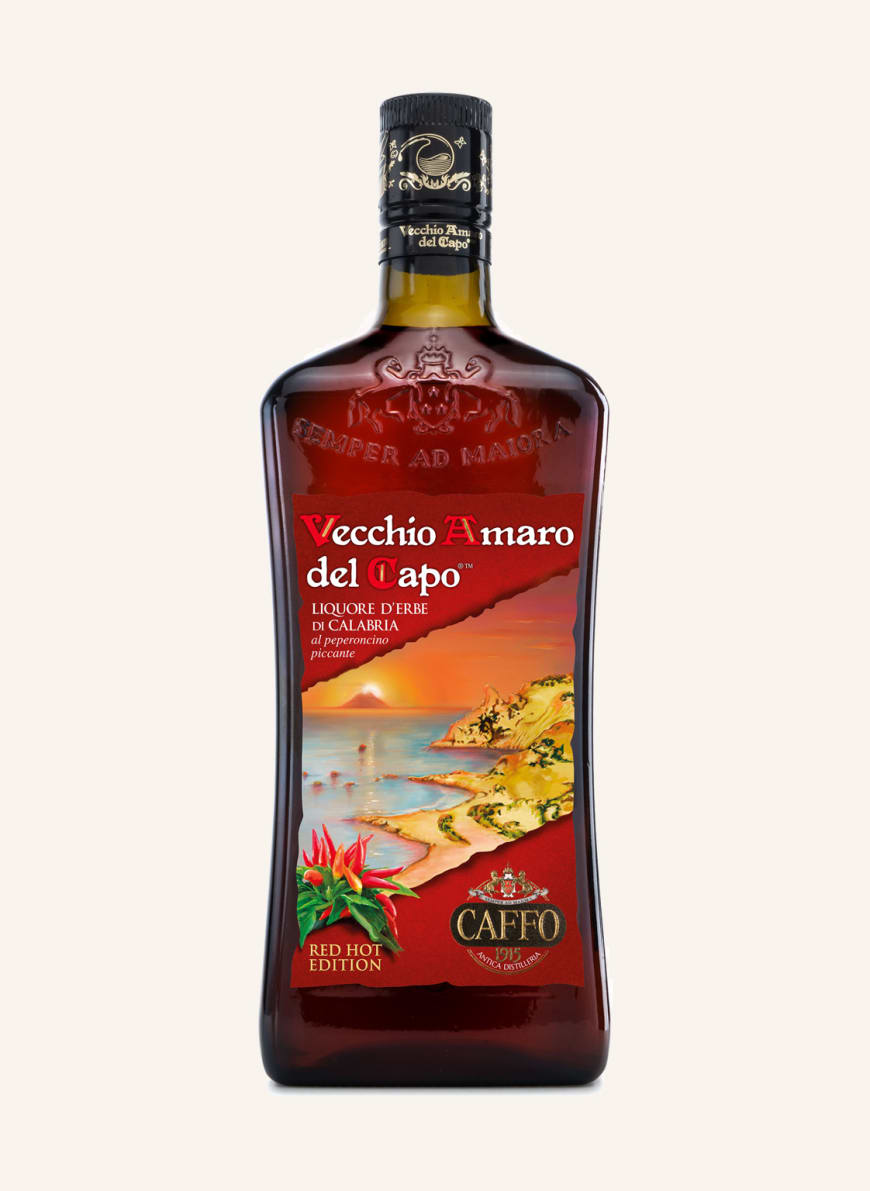 CAFFO Kräuterlikör VECCHIO AMARO DEL CAPO RED HOT EDITION, Farbe: DUNKELBRAUN(Bild 1)