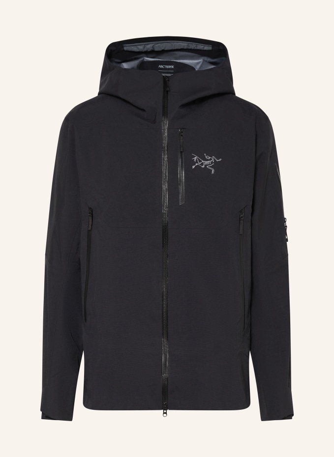 ARC'TERYX スノーボードウェア S/P ブラック ARC'TERYX Hardshell-Skijacke SABRE in schwarz