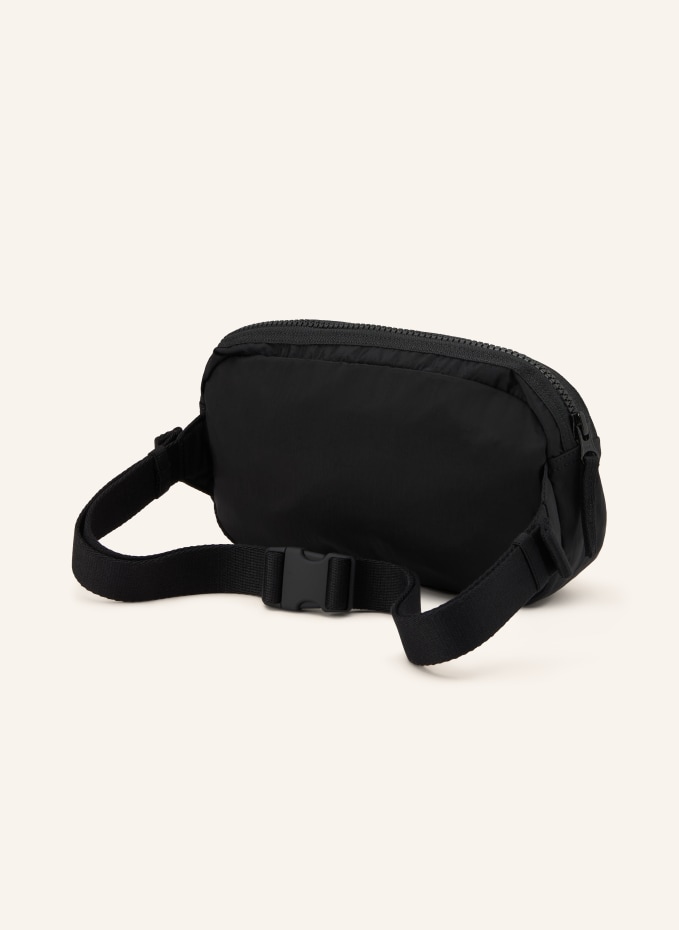 STONE ISLAND fanny pack can be worn as a shoulder bag in black