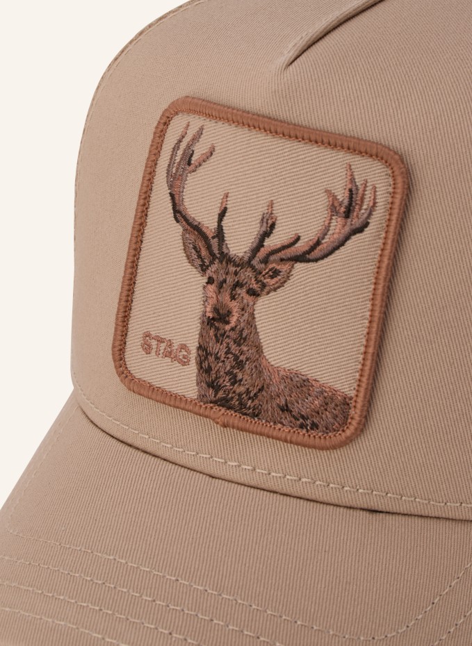 Goorin Bros. Cappellino Trucker Buck Fever - Taglia Unica Regolabile - Visiera Curva, Retro In Rete, Colore Tan