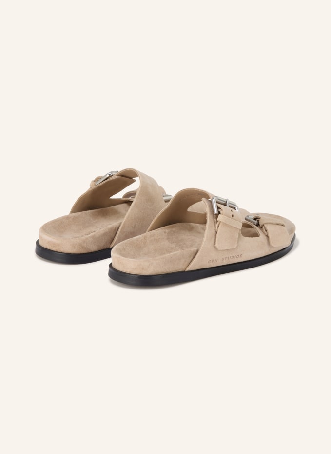 COPENHAGEN STUDIOS Mules CPH721 in beige