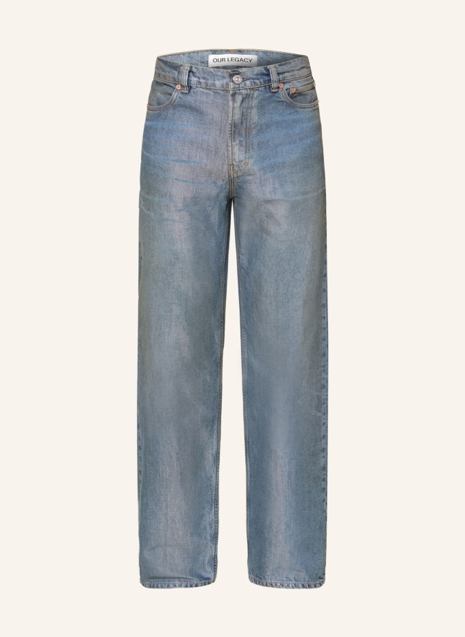 OUR LEGACY CARLSON Regular Fit Jeans in kintsugi wash