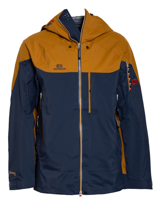 state of elevenate Ski jacket BEC DE ROSSES in black state of elevenate Ski jacket BEC DE ROSSES in black