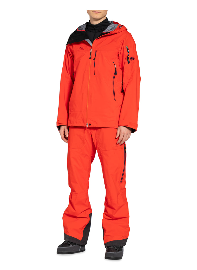 state of elevenate Skijacke BEC DE ROSSES in dunkelgrün