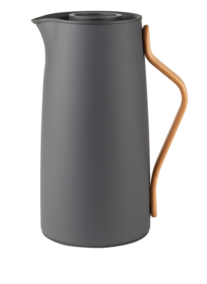 stelton Thermally insulated jug EMMA Volume: 1.2 l in silver