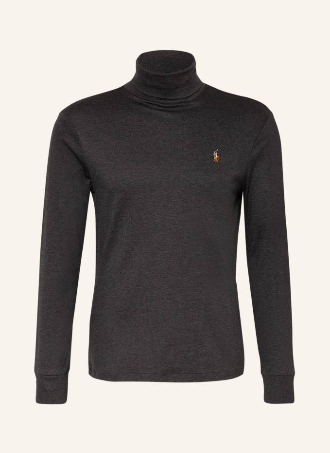 POLO RALPH LAUREN Turtleneck shirt in brown