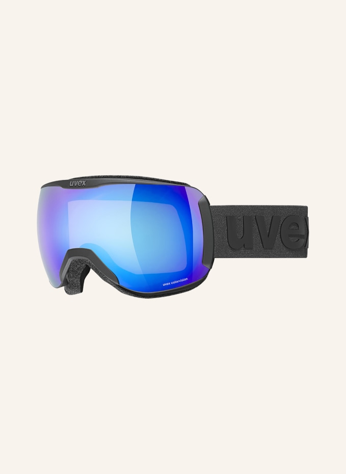 uvex downhill2100CV マットブラック 22-23【国内正規品】 uvex downhill 2100 CV black matt mirror blue | Ski goggles