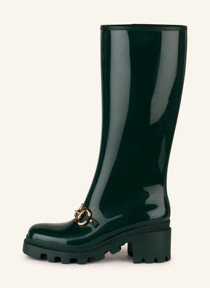 Gucci rain hot sale boots womens