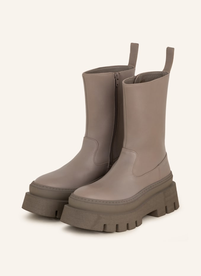 COPENHAGEN Plateau-Boots CPH638 in schwarz 