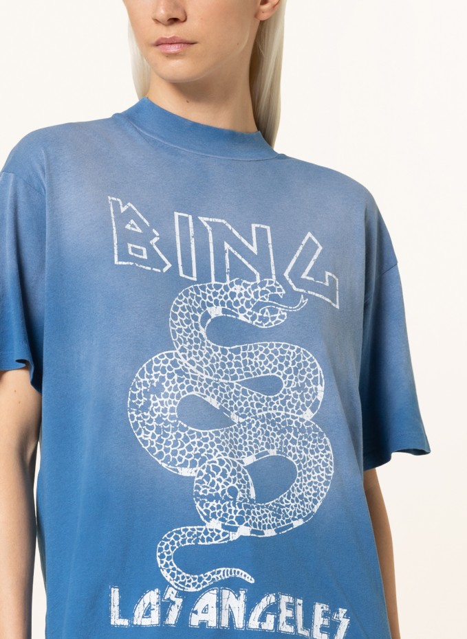 ANINE BING T shirt ASHTON in blue