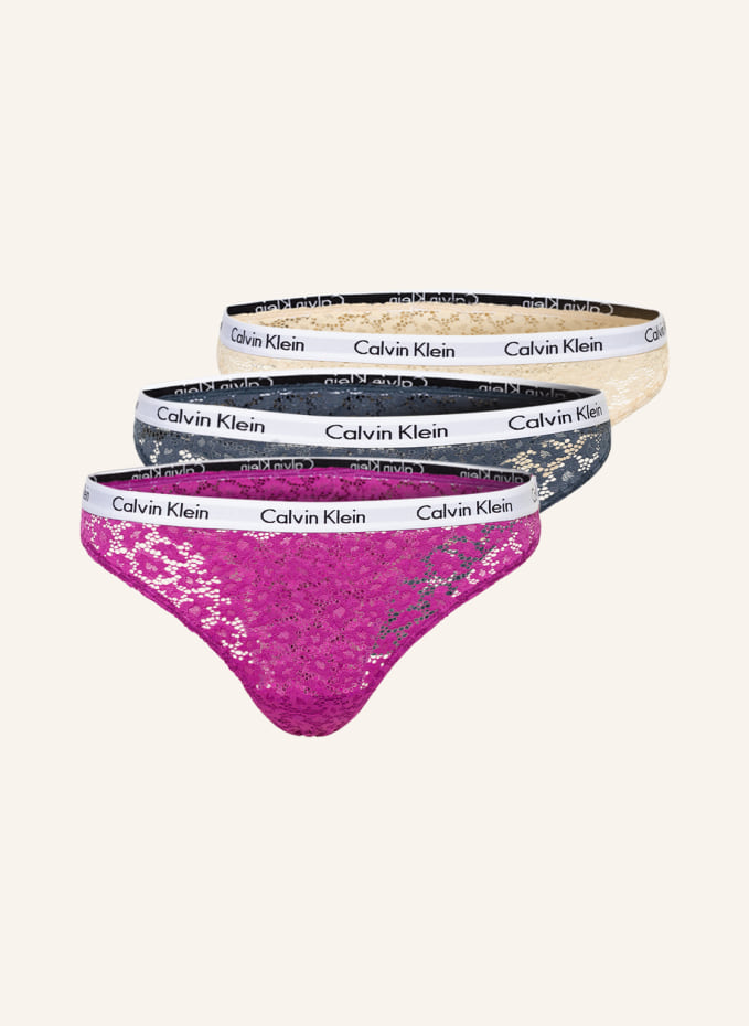 Calvin Klein 3-pack briefs CAROUSEL in pink/ white/ black