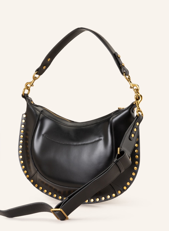 【関税&送料込】Isabel Marant Borsa A Spalla Naoko In Pelle Naoko Bag Woman black | ISABEL MARANT Official online store