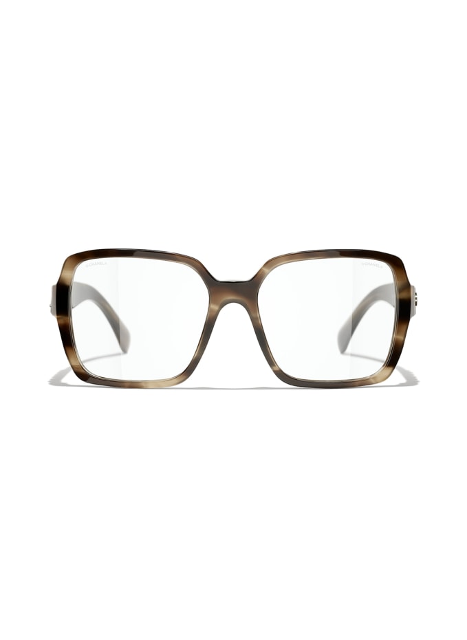 Chanel square hotsell frame glasses