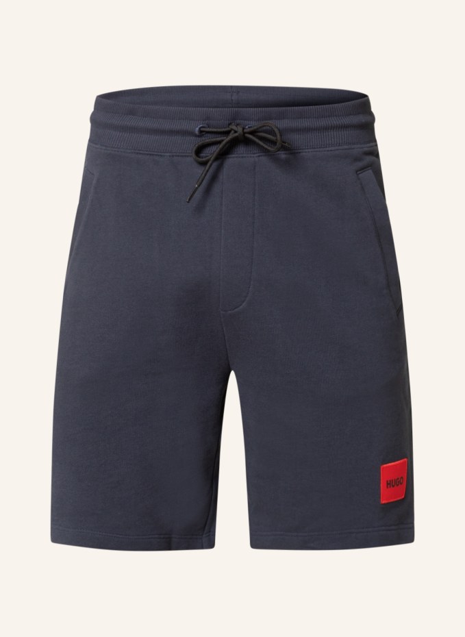HUGO BOSS Diz Sweat Shorts スウェット ショートパンツ HUGO Sweat shorts DIZ regular fit in black