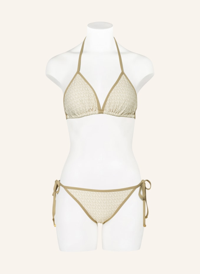 2023 Michael by Michael Kors Signature Logo Triangle String Bikini - M –  Blum's Swimwear & Intimate Apparel