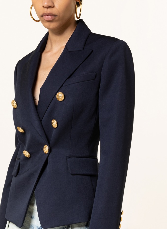 Blue discount balmain blazer