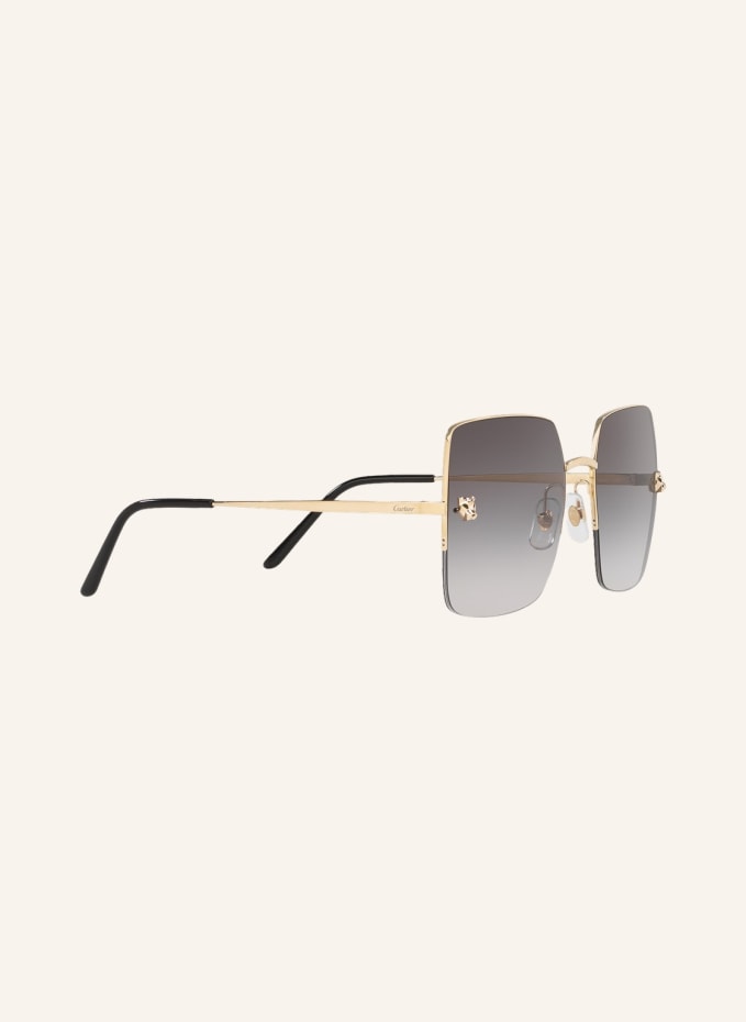 Cartier Sunglasses CT0121S in 59 gold gray gradient