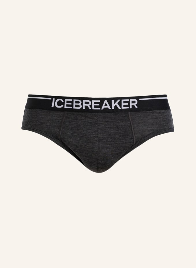 icebreaker Functional underwear briefs ANATOMICA with merino wool in black