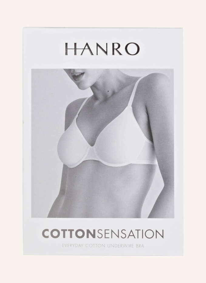 HANRO Bügel-BH COTTON SENSATION in schwarz