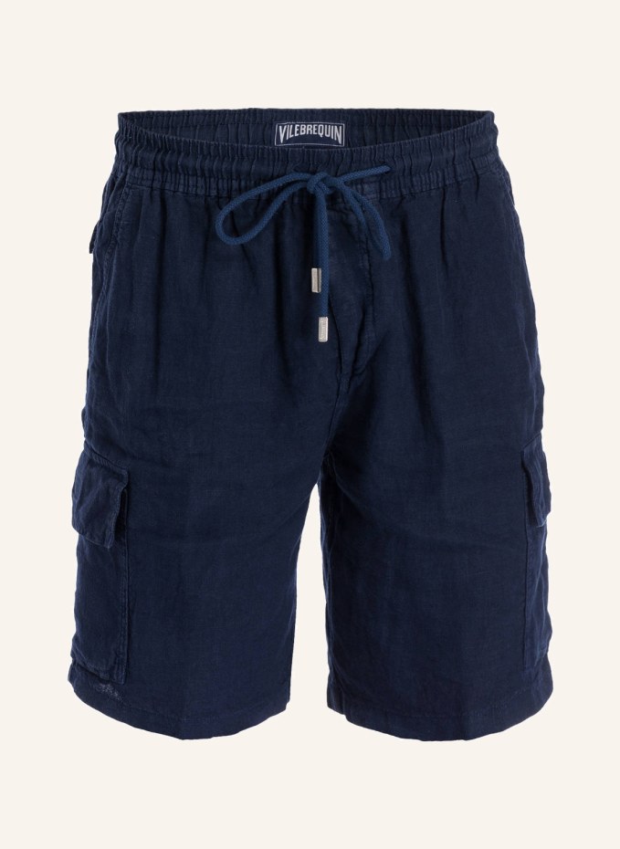 Vilebrequin - Baie Linen Cargo Shorts - Green Vilebrequin