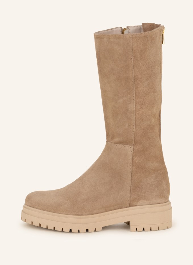Borneobulletin Com Beige Via Vai Chelsea Boots Alexis Ziva Darling