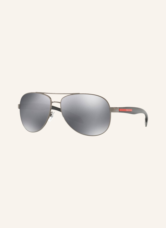 PRADA LINEA ROSSA Sunglasses SPS53P in 1bc5w1 silver gray gradient