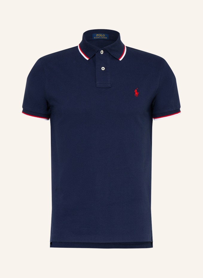 Tシャツ・カットソー Ralph Lauren SS25 Slim-Fit Pique Polo Shirt (710548797 001) Polo Ralph Lauren men's slim cotton pique polo shirt