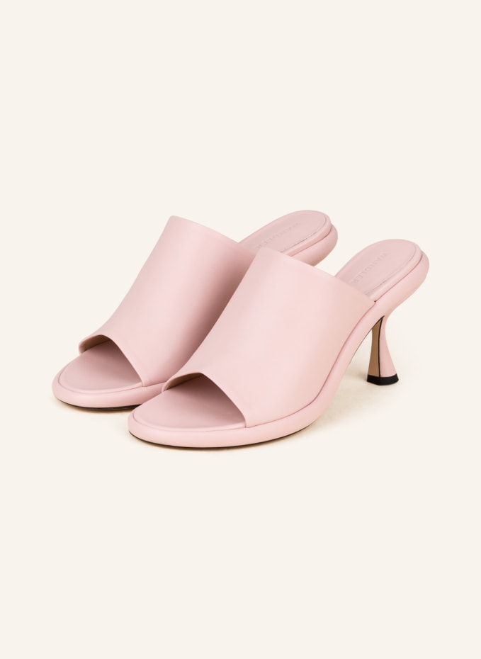 WANDLER Mules JUNE PLATFORM in weiss