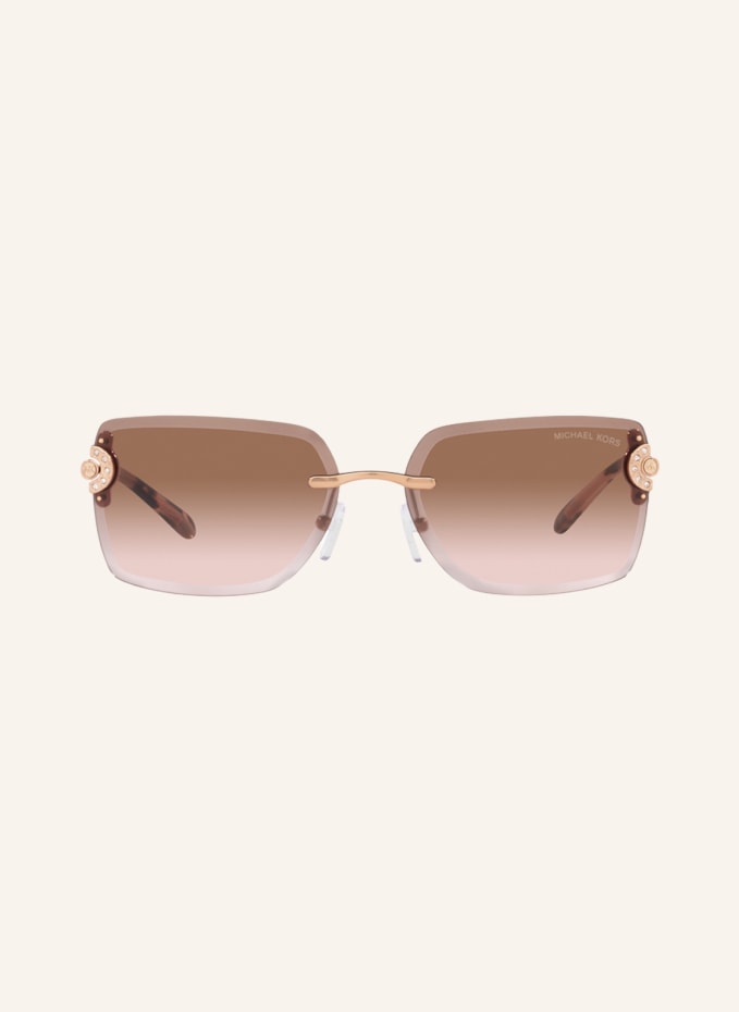 MICHAEL KORS Sonnenbrille MK1122B in 10143d - gold/ hellbraun verlauf