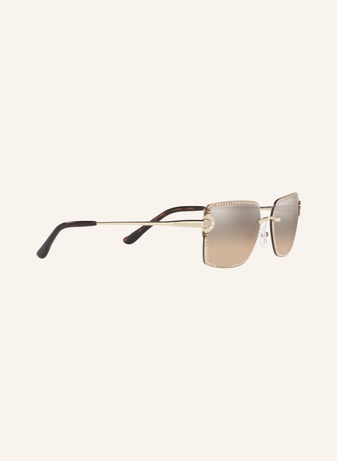 MICHAEL KORS Sonnenbrille MK1122B in 10143d - gold/ hellbraun verlauf