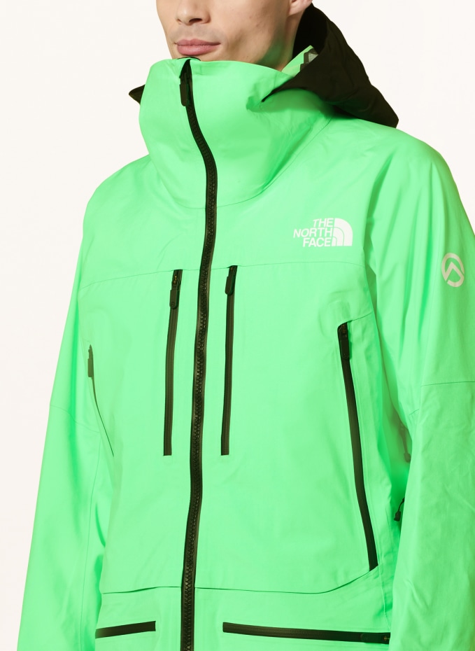 North face ski jacket on sale green