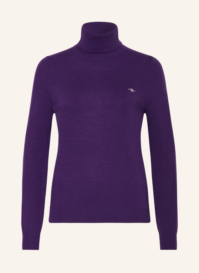 Lacoste women's turtleneck on sale sweater